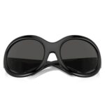Dolce & Gabbana Sunglasses DG 6201 Black Oval Eyewear