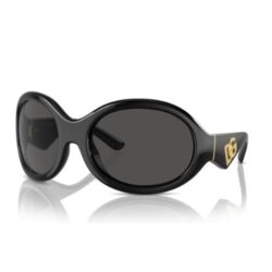 Dolce & Gabbana Sunglasses DG 6201 Black Oval Eyewear