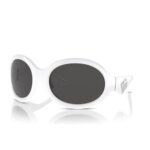 Dolce and Gabbana Sunglasses DG 6201 White Oval Eyewear