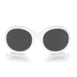 Dolce and Gabbana Sunglasses DG 6201 White Oval Eyewear