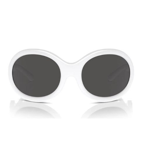 Dolce and Gabbana Sunglasses DG 6201 White Oval Eyewear