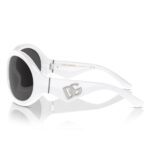 Dolce and Gabbana Sunglasses DG 6201 White Oval Eyewear