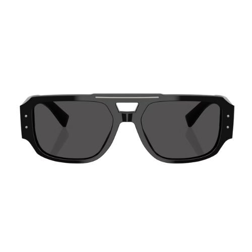DOLCE & GABBANA DG4482 Black Sunglasses Square Frame