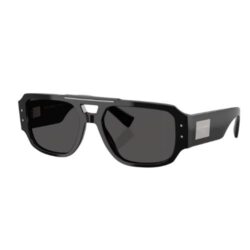 DOLCE & GABBANA DG4482 Black Sunglasses Square Frame