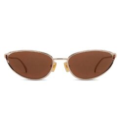 Bottega Veneta BV1330S Knot Cat Eye Sunglasses in Gold