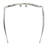 Bottega Veneta Sardine BV1305S 001 Silver Aviator Sunglasses