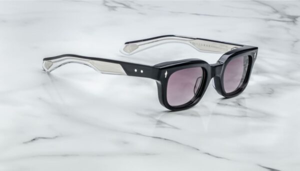 Mengotti Couture® Jacques Marie Mage Stewart Black Frame Sunglasses