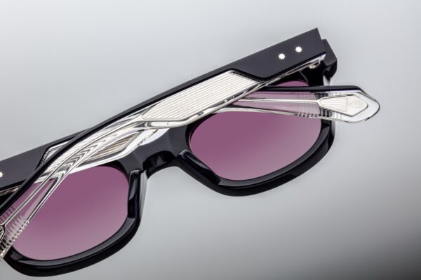 Jacques Marie Mage Stewart Black Frame Sunglasses