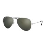 Ray-Ban RB3025 00359 Aviator Sunglasses Polished Silver