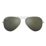 Ray-Ban RB3025 00359 Aviator Sunglasses Polished Silver