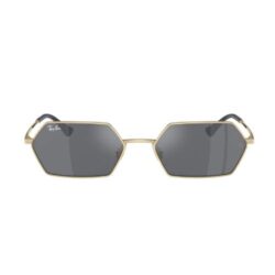 Ray Ban Yevi Bio-Based RB3728 92136V Light Gold Mirror Sunglasses