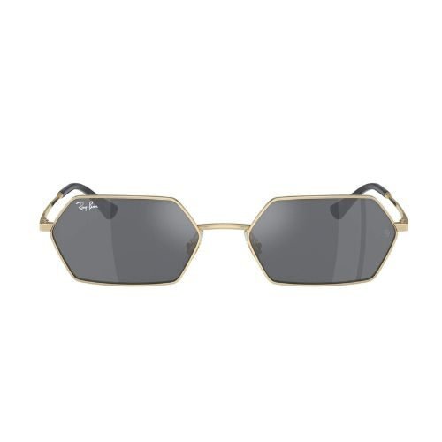 Ray Ban Yevi Bio-Based RB3728 92136V Light Gold Mirror Sunglasses