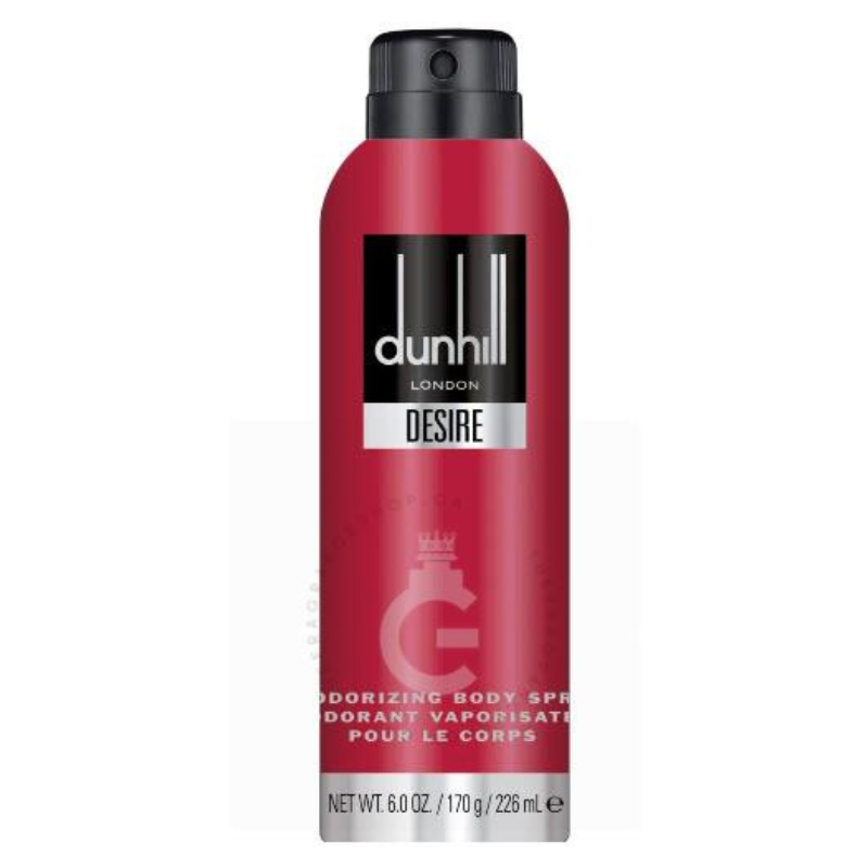 Dunhill Mens Desire Red London Deodorant Body Spray 226 Ml Dunhill-Mens-Desire-Red-London-Deodorant-Body-Spray-226-Ml.