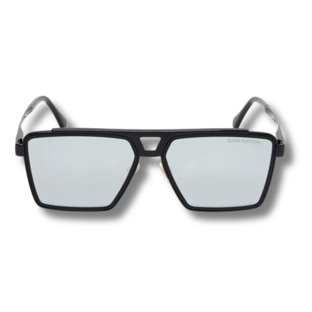 Louis Vuitton Evidence Metal Square Sunglasses Z1585U Mirror