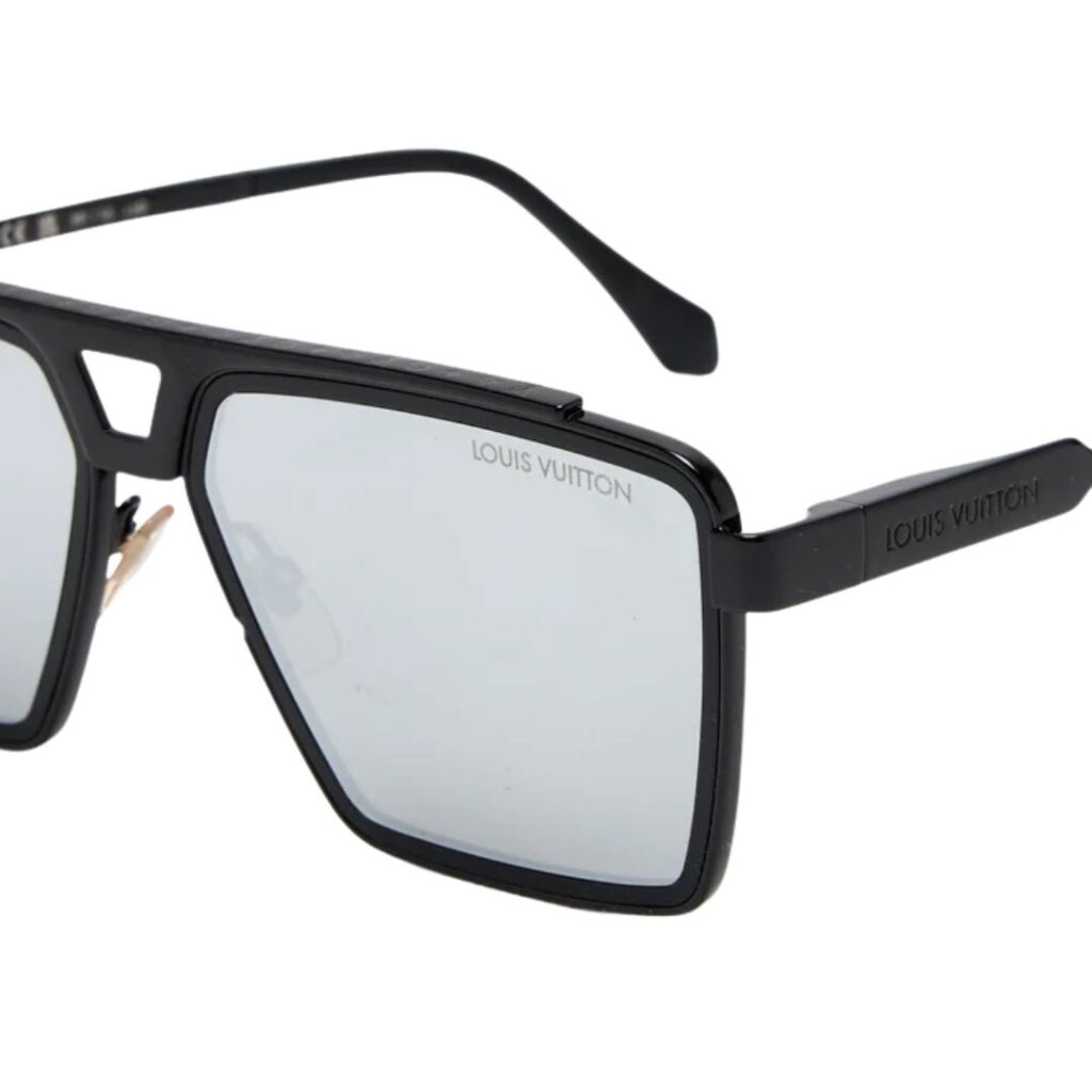 Louis Vuitton Evidence Metal Square Sunglasses Z1585U Mirror