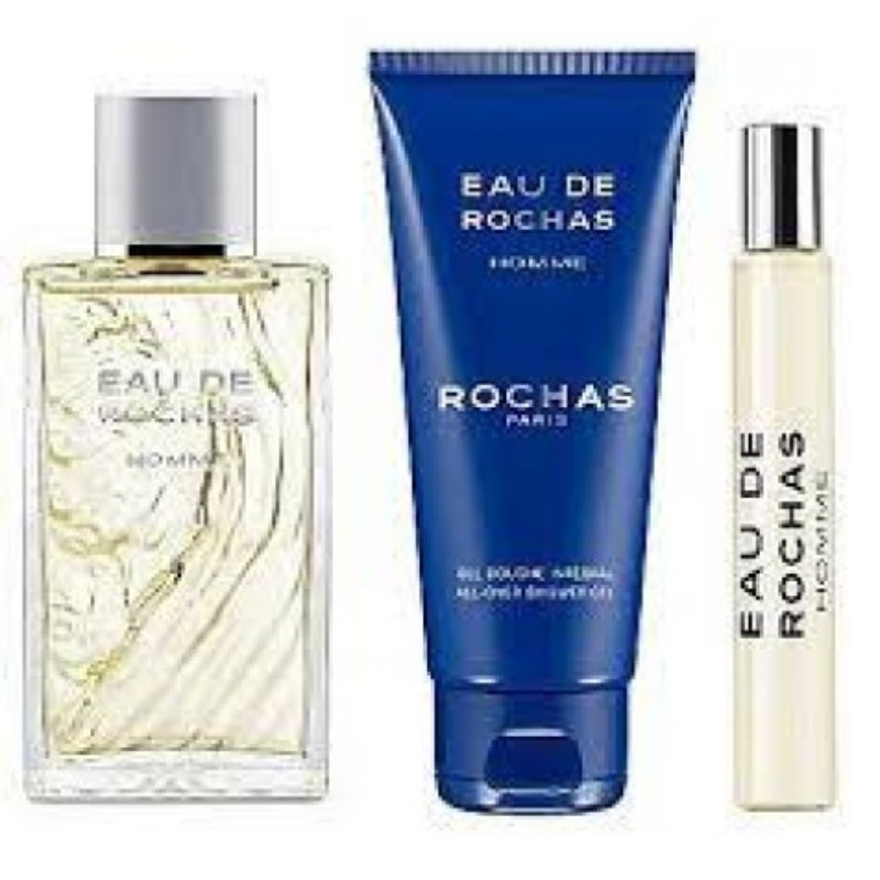 Rochas Eau De Rochas Homme Edt Gift Set Rochas-Eau-De-Rochas-Homme-Edt-Gift-Set