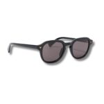 Bottega Veneta Round Sunglasses in Black - Image 3