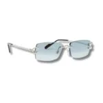 Cartier Signature C De Cartier Rectangular Sunglasses - Image 2