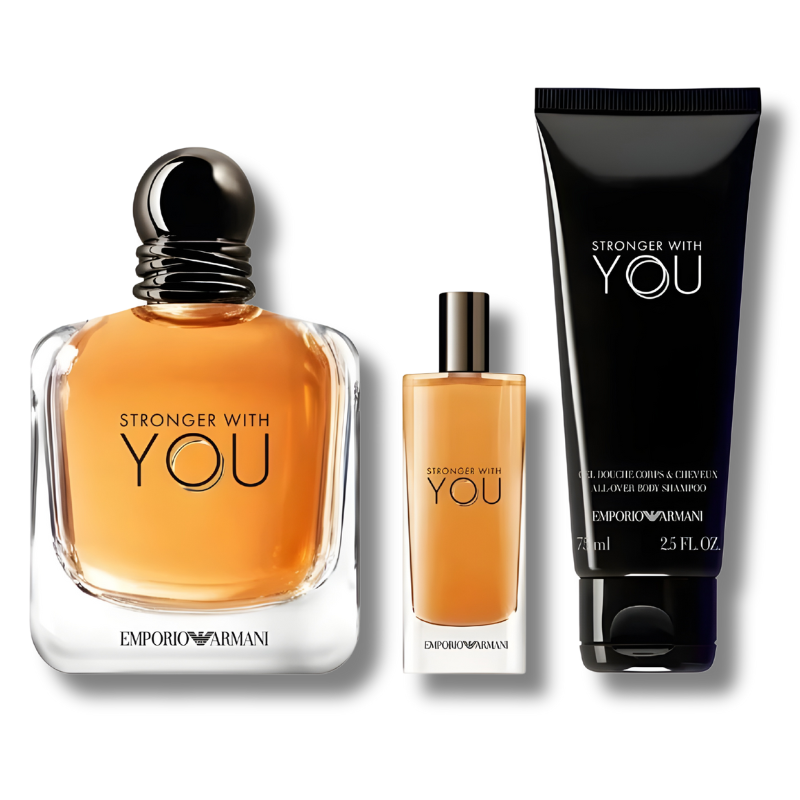 Emporio Armani Mens Stronger With You Gift Set 100 ML + 15 ML + Shower Gel 75ML Emporio-Armani-Mens-Stronger-With-You-Gift-Set-100-ML-15-ML-Shower-Gel-75ML