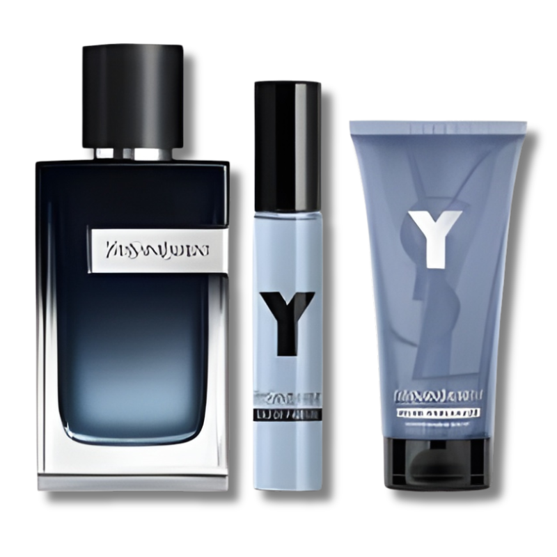 Yves Saint Laurent Mens Y Gift Set Fragrances 100 ML + 10ML + Shower Gel 50 ML Yves-Saint-Laurent-Mens-Y-Gift-Set-Fragrances-100-ML-10ML-Shower-Gel-50-ML.