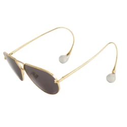 BOTTEGA VENETA Drop Aviator Sunglasses
