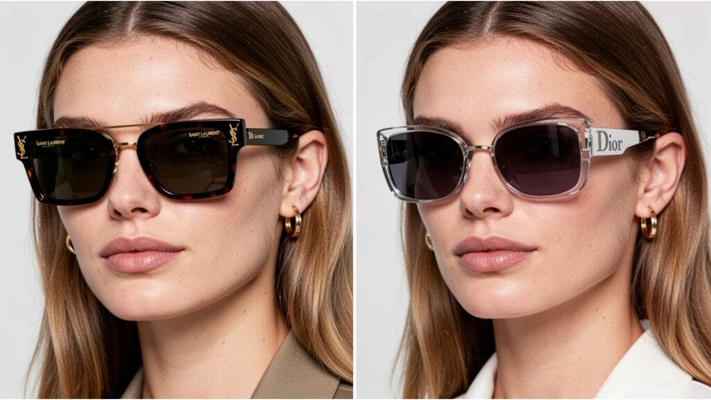 Saint Laurent vs Dior sunglasses