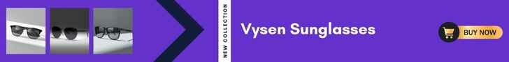 Vysen Sunglasses — Futuristic Eyewear with Edge Vysen Sunglasses