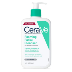 CeraVe Foaming Facial Cleanser for Normal to Oily Skin 473ML