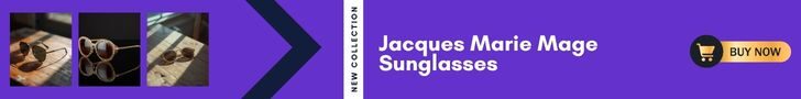 Jacques Marie Mage Sunglasses — Exclusivity in Every Frame Jacques Marie Mage sunglasses