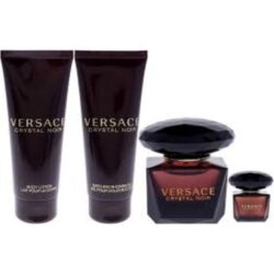 Versace Crystal Noir Women Set