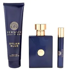 Versace Dylan Blue Pour Homme Eau De Toilette Set