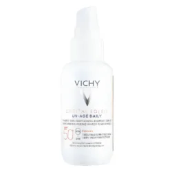 Vichy capital soleil fluide uv-age daily teinté light spf 50+