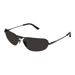 Balenciaga BB0245S - 001 Grey Sunglasses Man