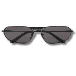 Balenciaga BB0245S - 001 Grey Sunglasses Man