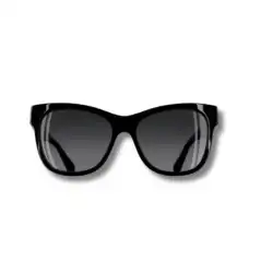 Chanel CC Logo Sunglasses – Black