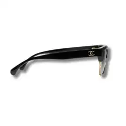 Chanel Cat Eye Sunglasses – Black Gold