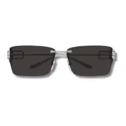 Balenciaga BB0485SA 001 Wraparound Sunglasse