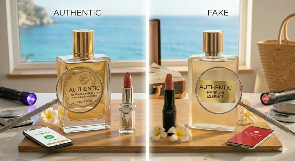 How to Spot Authentic Luxury Perfume and Beauty Products