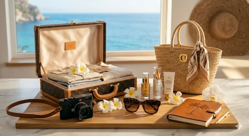 luxury travel essentials