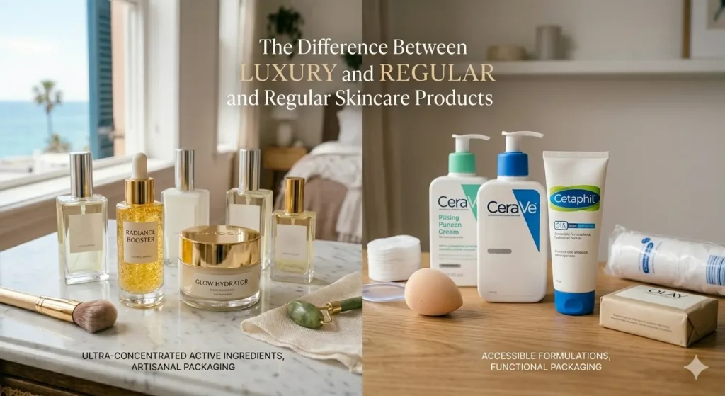 The Difference Between Regular and Luxury Skincare Products The Difference Between Regular and Luxury Skincare Products