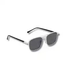 Louis Vuitton LV Signature Metal Square Sunglasses – Silver Grey