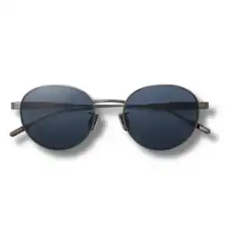 Moncler Subtila Round Sunglasses – Gunmetal Grey