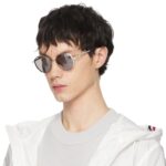 Moncler Subtila Round Sunglasses – Gunmetal Grey