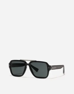 Dolce & Gabbana Sartoria Sunglasses – Black / Dark Grey