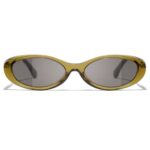 Chanel CH5565 C622S8 C501 Oval Sunglasses