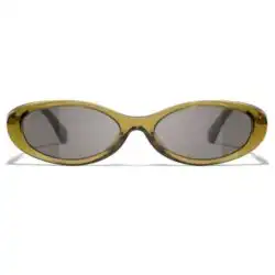 Chanel CH5565 C622S8 C501 Oval Sunglasses