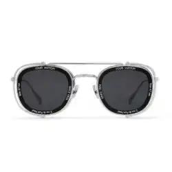 Louis Vuitton LV Super Vision Z2213U Metal Pilot Square Sunglasses