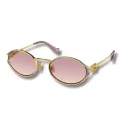 Miu Miu MU 52YS oval sunglasses