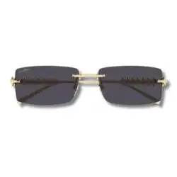 Cartier Clash de Cartier CT0604S 002 Gold Sunglasses
