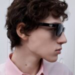 Christian Dior Oblique S5F Black Square Sunglasses
